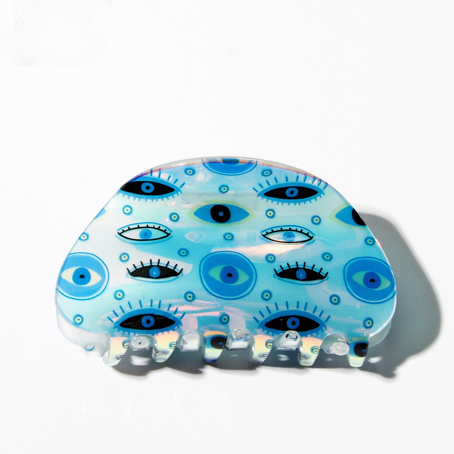 Wholesale Devil's Eye PVC Hair Clips